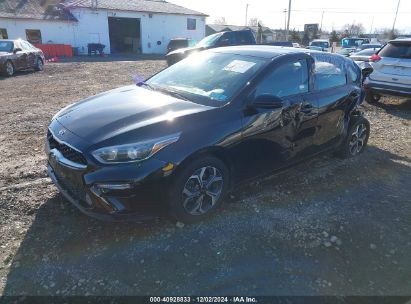 2019 KIA FORTE LXS Black  Gasoline 3KPF24AD8KE099108 photo #3