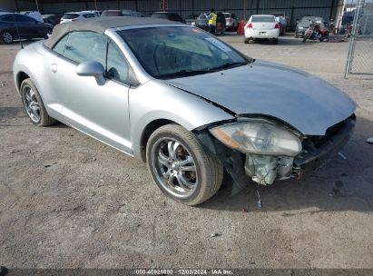 2007 MITSUBISHI ECLIPSE SPYDER GT Silver  Gasoline 4A3AL35T37E010516 photo #1