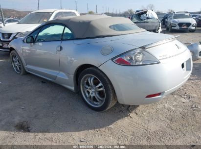 2007 MITSUBISHI ECLIPSE SPYDER GT Silver  Gasoline 4A3AL35T37E010516 photo #4