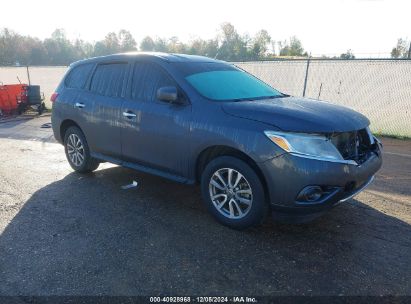 2013 NISSAN PATHFINDER S Navy  Gasoline 5N1AR2MN8DC653008 photo #1