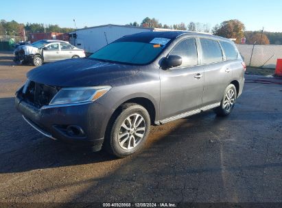 2013 NISSAN PATHFINDER S Navy  Gasoline 5N1AR2MN8DC653008 photo #3