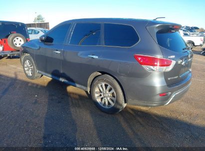 2013 NISSAN PATHFINDER S Navy  Gasoline 5N1AR2MN8DC653008 photo #4