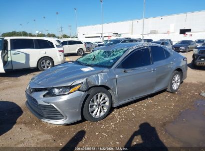 2021 TOYOTA CAMRY LE Silver  Gasoline 4T1C11AK4MU455816 photo #3