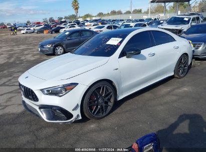 2021 MERCEDES-BENZ AMG CLA 45 4MATIC White  Gasoline W1K5J5DB4MN206125 photo #3