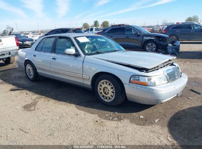 2003 MERCURY GRAND MARQUIS GS Silver  Gasoline 2MEFM74W93X653131 photo #1