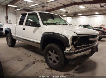 1998 CHEVROLET K1500 FLEETSIDE White  Gasoline 1GCEK19W5WE190077 photo #1