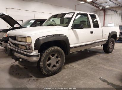 1998 CHEVROLET K1500 FLEETSIDE White  Gasoline 1GCEK19W5WE190077 photo #3