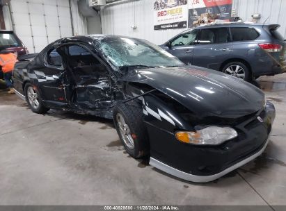 2001 CHEVROLET MONTE CARLO SS Black  Gasoline 2G1WX15K719300320 photo #1