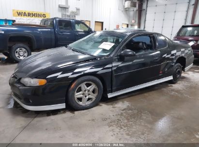 2001 CHEVROLET MONTE CARLO SS Black  Gasoline 2G1WX15K719300320 photo #3