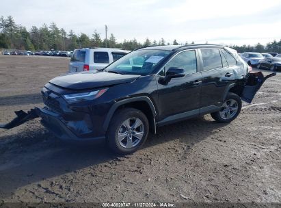 2022 TOYOTA RAV4 HYBRID XLE Black  Hybrid 4T3RWRFV5NU058332 photo #3