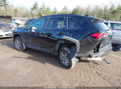 2022 TOYOTA RAV4 HYBRID XLE Black  Hybrid 4T3RWRFV5NU058332 photo #4