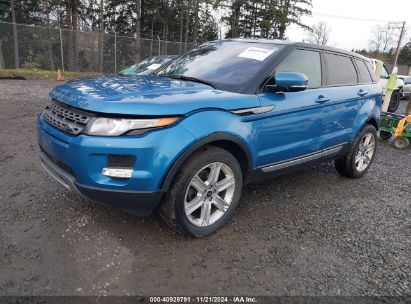 2013 LAND ROVER RANGE ROVER EVOQUE PURE Blue  Gasoline SALVP2BG7DH848514 photo #3