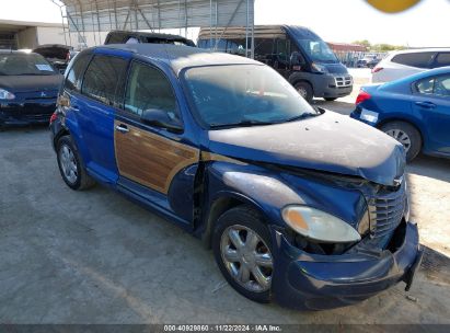 2003 CHRYSLER PT CRUISER LIMITED Blue  Gasoline 3C8FY68B53T519952 photo #1