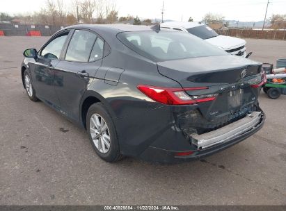 2025 TOYOTA CAMRY LE Gray  Hybrid 4T1DAACK2SU501979 photo #4