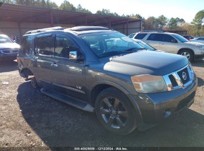 2008 NISSAN ARMADA LE Gray  Flexible Fuel 5N1BA08D38N600972 photo #1