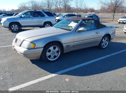 2000 MERCEDES-BENZ SL 500 Gold  Gasoline WDBFA68F5YF193630 photo #3