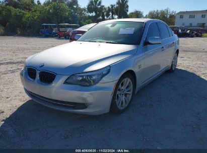 2009 BMW 535I XDRIVE Silver  Gasoline WBANV93549C135221 photo #3