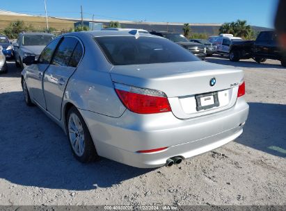 2009 BMW 535I XDRIVE Silver  Gasoline WBANV93549C135221 photo #4