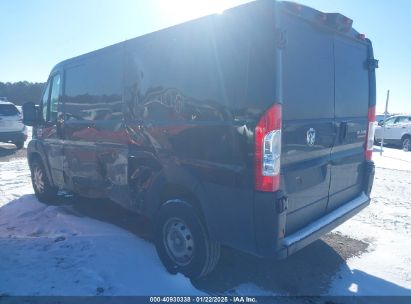 2020 RAM PROMASTER 1500 LOW ROOF 136 WB Black  Flexible Fuel 3C6TRVAG5LE113411 photo #4