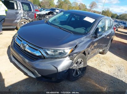 2018 HONDA CR-V LX Gray  Gasoline 2HKRW6H34JH222195 photo #3