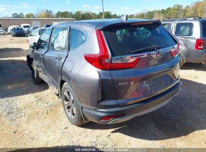 2018 HONDA CR-V LX Gray  Gasoline 2HKRW6H34JH222195 photo #4