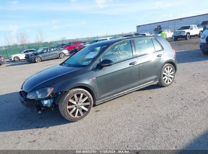 2017 VOLKSWAGEN GOLF GTI AUTOBAHN 4-DOOR/S 4-DOOR/SE 4-DOOR/SPORT 4-DOOR Gray  Gasoline 3VW5T7AU3HM029537 photo #3