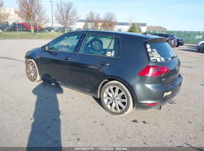 2017 VOLKSWAGEN GOLF GTI AUTOBAHN 4-DOOR/S 4-DOOR/SE 4-DOOR/SPORT 4-DOOR Gray  Gasoline 3VW5T7AU3HM029537 photo #4