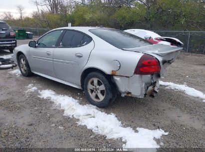 2005 PONTIAC GRAND PRIX GT Silver  Gasoline 2G2WS522851198696 photo #4