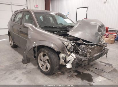 2005 PONTIAC VIBE Gray  Gasoline 5Y2SM63885Z444358 photo #1