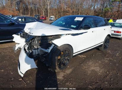 2022 LAND ROVER RANGE ROVER VELAR P250 R-DYNAMIC S White  Gasoline SALYT2EX6NA346558 photo #3