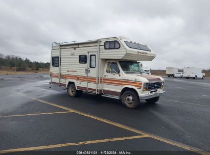 1984 FORD ECONOLINE E350 CUTAWAY VAN White  Gasoline 1FDKE30G4EHA30423 photo #1