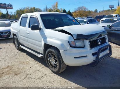 2008 HONDA RIDGELINE RTX White  Gasoline 2HJYK16378H540632 photo #1