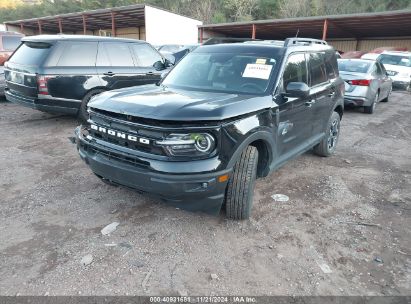 2023 FORD BRONCO SPORT OUTER BANKS Black  Gasoline 3FMCR9C64PRD66721 photo #3