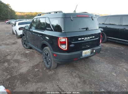 2023 FORD BRONCO SPORT OUTER BANKS Black  Gasoline 3FMCR9C64PRD66721 photo #4