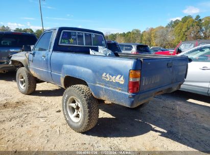 1986 TOYOTA PICKUP RN63 STD Blue  Gasoline JT4RN63R5G0041479 photo #4