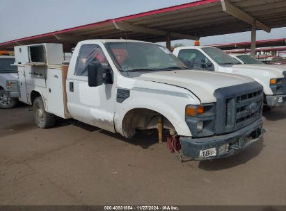 2008 FORD F-350 XL/XLT White  Gasoline 1FDWF315X8EA79112 photo #1