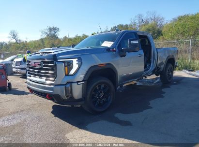 2024 GMC SIERRA 2500HD 4WD  STANDARD BED AT4 Silver  Diesel 1GT49PEY3RF369041 photo #3