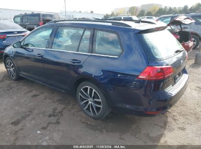 2016 VOLKSWAGEN GOLF SPORTWAGEN TSI LIMITED EDITION Dark Blue  Gasoline 3VWC17AU3GM519696 photo #4