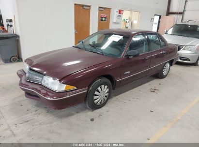 1993 BUICK SKYLARK CUSTOM Maroon  Gasoline 1G4NV54N6PC272339 photo #3