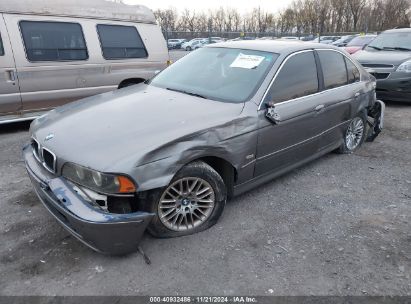 2002 BMW 530IA Gray  Gasoline WBADT63422CH94446 photo #3