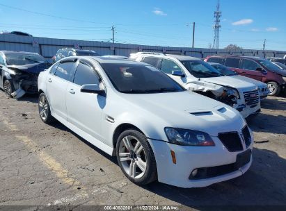 2009 PONTIAC G8 White  Gasoline 6G2ER57759L223391 photo #1