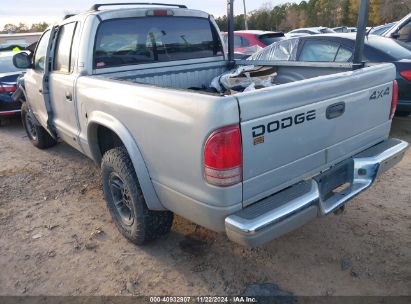 2000 DODGE DAKOTA SLT/SPORT Silver  Gasoline 1B7GG2AN8YS619283 photo #4