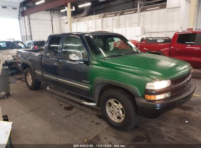 2001 CHEVROLET SILVERADO 1500 LS Blue  Gasoline 1GCEK19V81E144579 photo #1