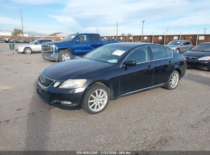 2007 LEXUS GS 350 Black  Gasoline JTHCE96S370007643 photo #3