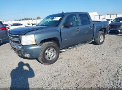 2008 CHEVROLET SILVERADO 1500 LT1 Light Blue  Flexible Fuel 2GCEC130581102828 photo #3