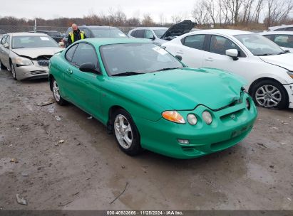 2000 HYUNDAI TIBURON BASE PKG 1, 2   5/BASE PKG 3   4 Green  Gasoline KMHJG25F2YU198623 photo #1