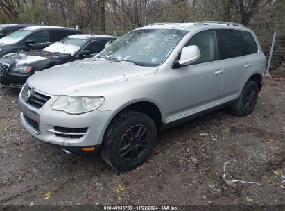 2008 VOLKSWAGEN TOUAREG 2 VR6 FSI Silver  Gasoline WVGBE77L48D049673 photo #3