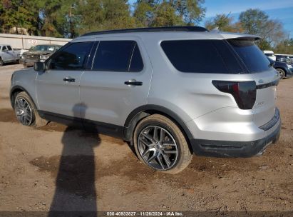 2018 FORD EXPLORER SPORT Silver  Gasoline 1FM5K8GT5JGB76898 photo #4