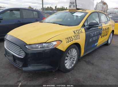 2016 FORD FUSION HYBRID S Yellow  Hybrid 3FA6P0UU8GR176166 photo #3