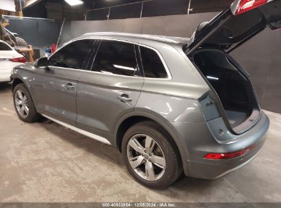 2018 AUDI Q5 2.0T PREMIUM Gray  Gasoline WA1BNAFY5J2224927 photo #4